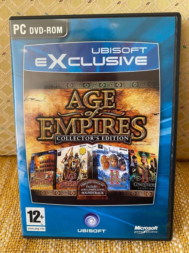 PC Game: Age of Empires 1 & 2 - Collector’s Edition (Ubisoft, Spelcomputers en Games, 1 speler, Ophalen of Verzenden, Zo goed als nieuw