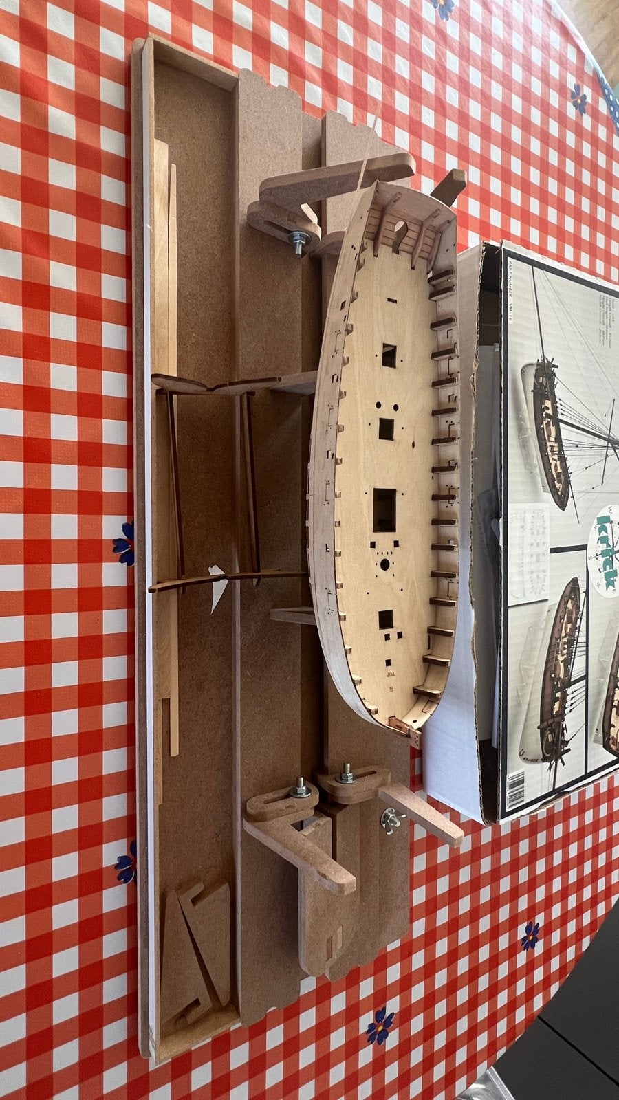 Vanguard Models Sherbourne 1763 Scheepsmodel Bouwpakket, Ophalen of Verzenden, Zo goed als nieuw, Groter dan 1:32, Overige merken
