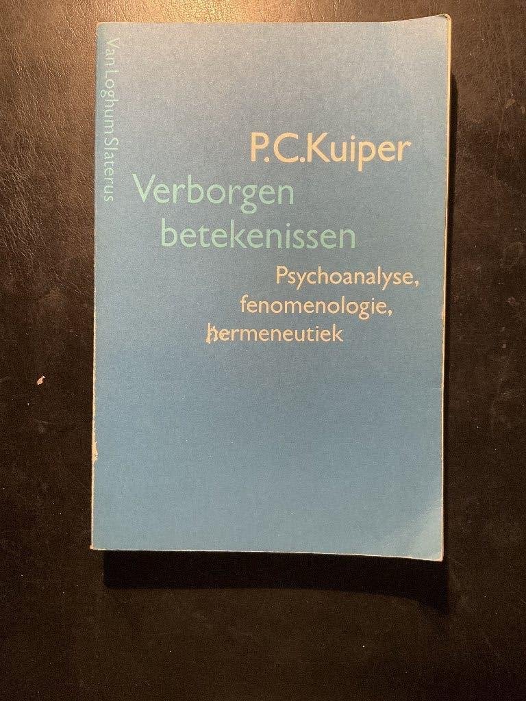Verborgen betekenissen, Boeken, Gelezen, Persoonlijkheidsleer, Ophalen of Verzenden, P.C. Kuiper