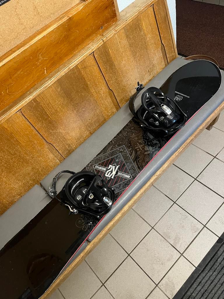 K2 Snowboard 156cm met bindingen - Freestyle beginners/mediu, Sport en Fitness, Ophalen of Verzenden, Gebruikt, Board