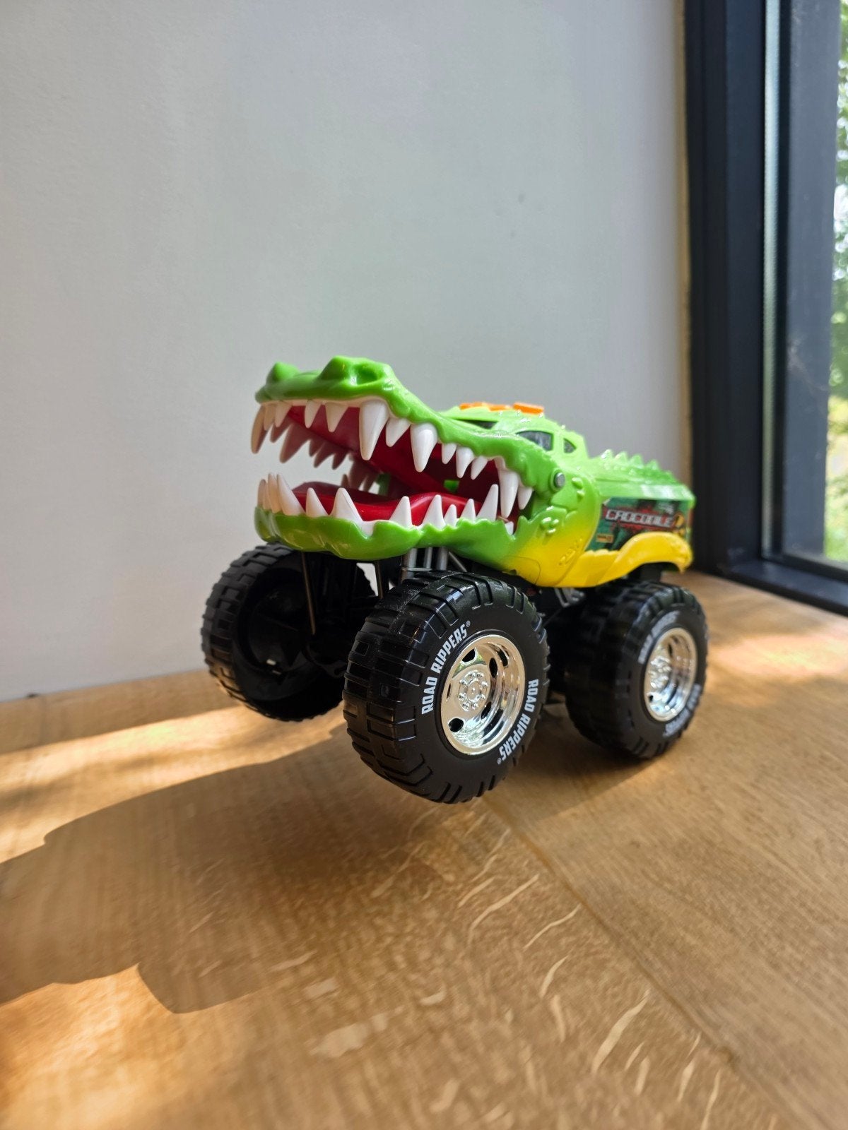 Road Rippers Monster Truck Krokodil met Geluid, Kinderen en Baby's, Speelgoed | Speelgoedvoertuigen, Ophalen of Verzenden, Gebruikt