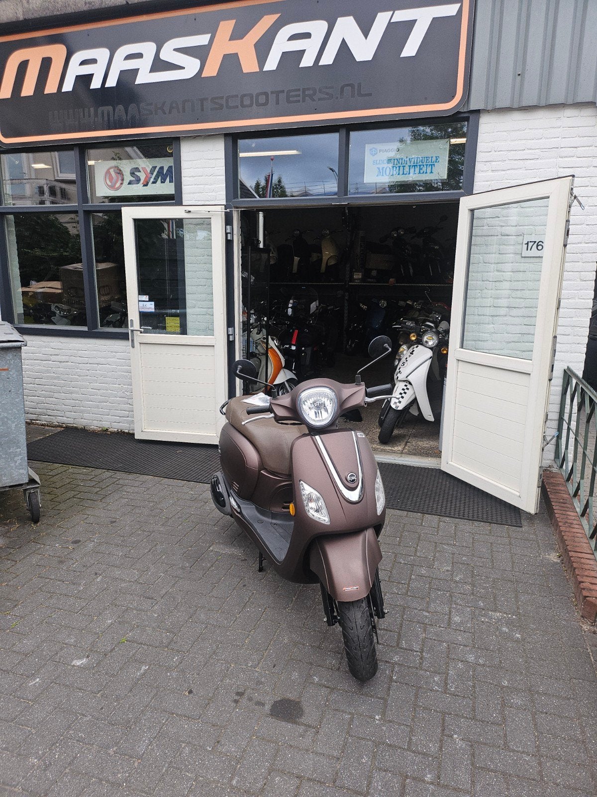 Sym Fiddle 3 Euro 4 - 3298 km  Zo goed als nieuw, 35 km/u, SYM, Sym, Ophalen of Verzenden, Zo goed als nieuw