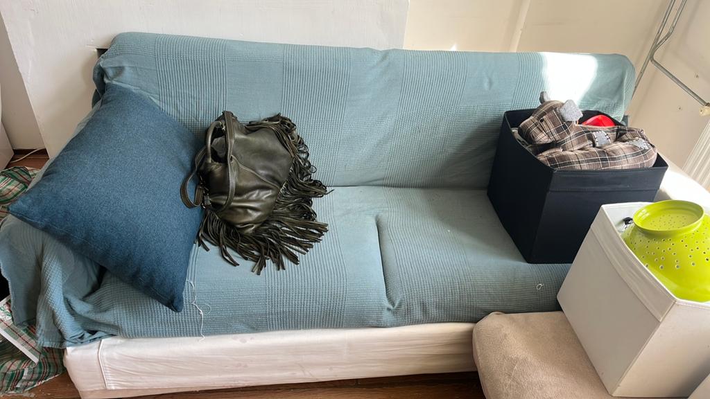 Banken white couch, Ophalen, Zo goed als nieuw