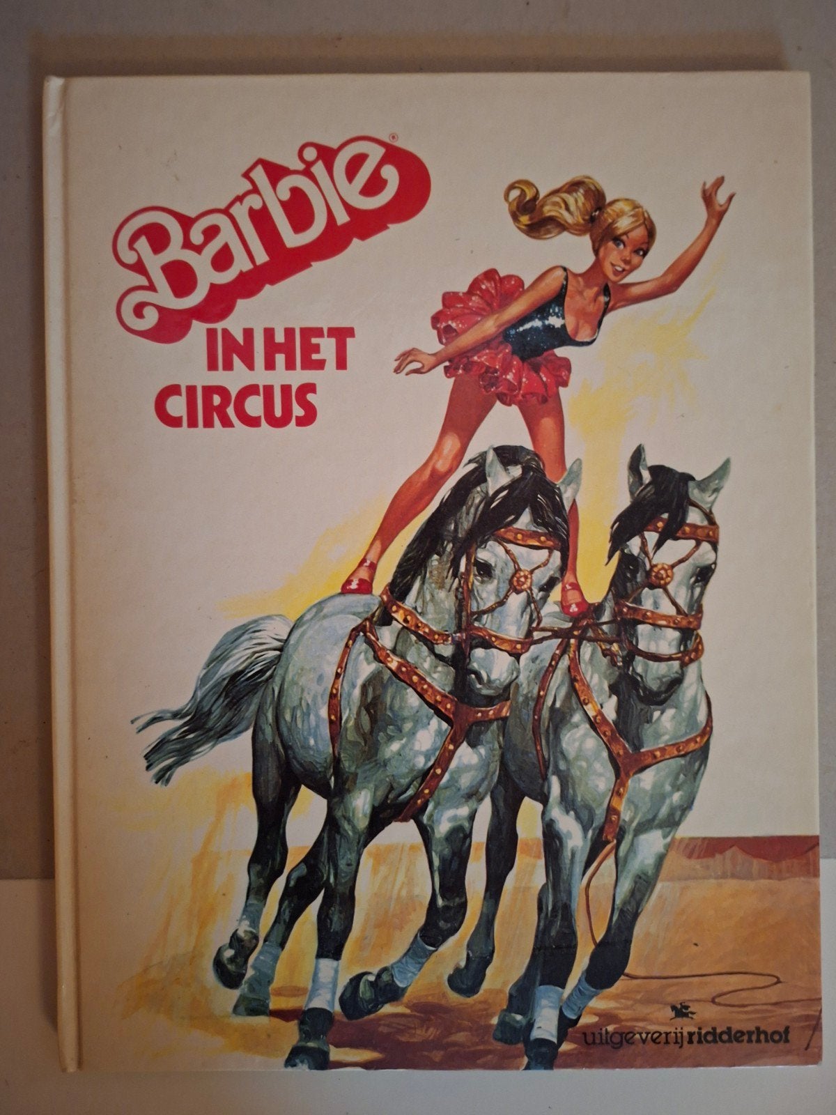 vintage barbie boek barbie in het circus toys speelgoed, Verzenden