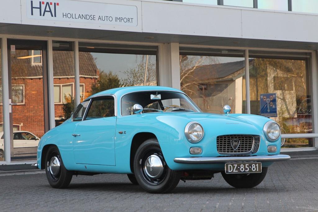 Lancia Appia Sport Zagato Zagato (bj 1962), Auto's, Oldtimers, Metallic lak, Blauw, Origineel Nederlands, Bedrijf