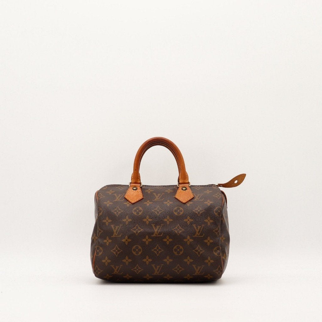 Louis Vuitton Speedy 25 handtas, Verzenden, Gebruikt, Bruin, Handtas