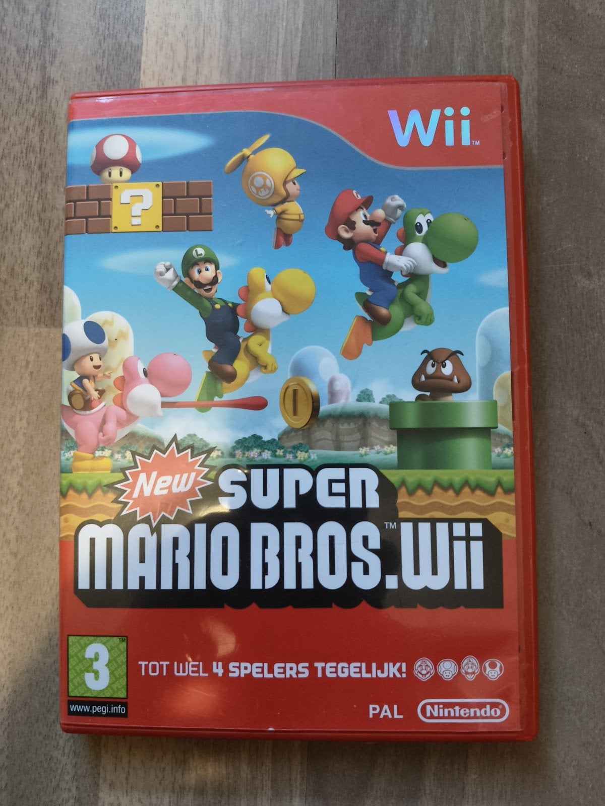 New Super Mario Bros voor de Wii, Spelcomputers en Games, Games | Nintendo Wii, Ophalen of Verzenden, Gebruikt, Platform, Vanaf 3 jaar