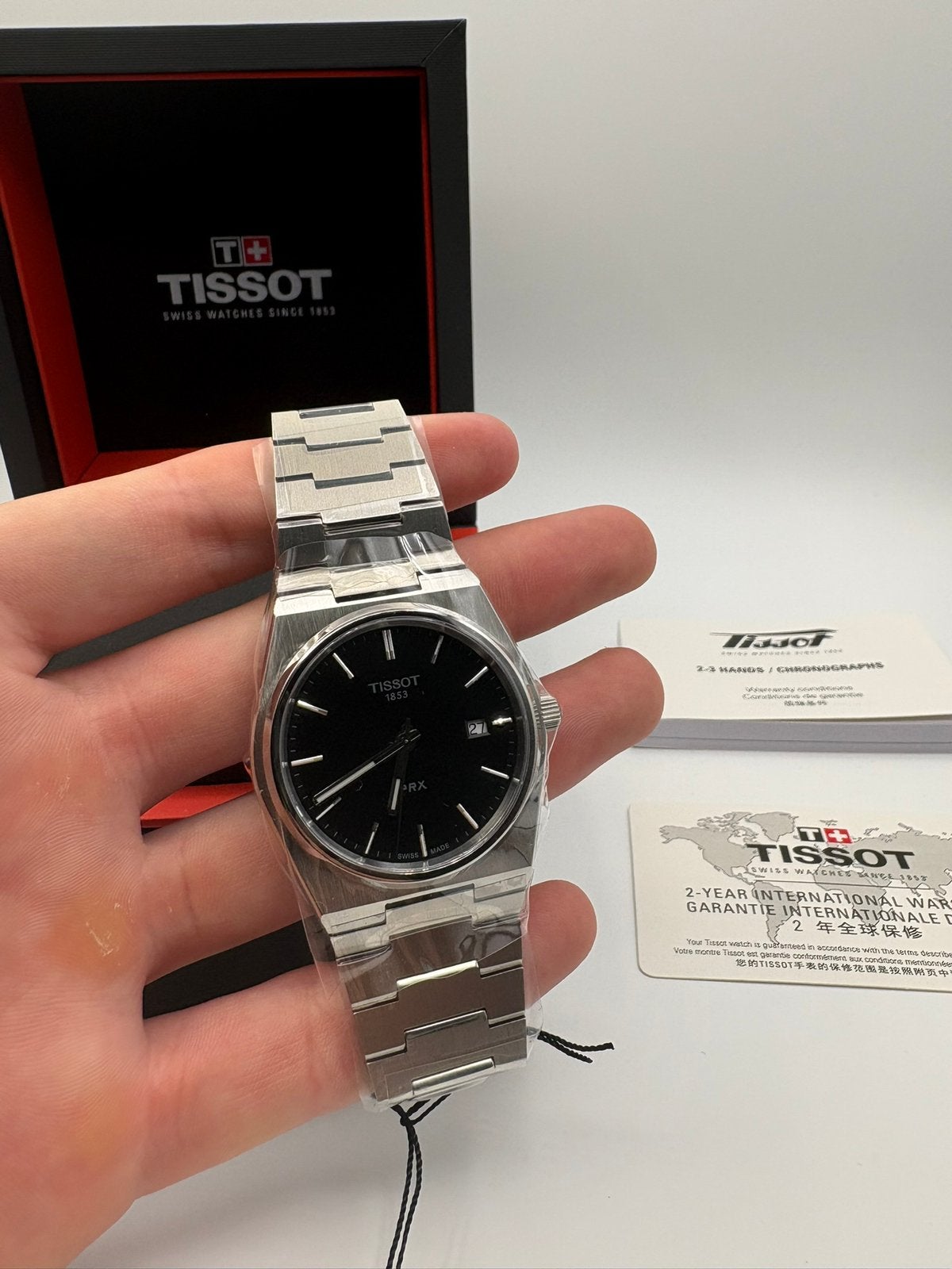 Tissot PRX Full Set, Ophalen of Verzenden, Zo goed als nieuw