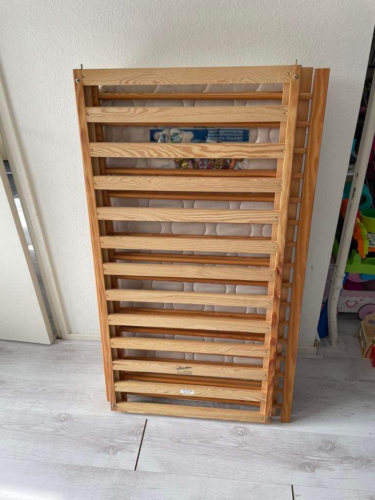 Baby ledikant, Zo goed als nieuw, Eenpersoons, 70 cm of minder, 190 cm of minder
