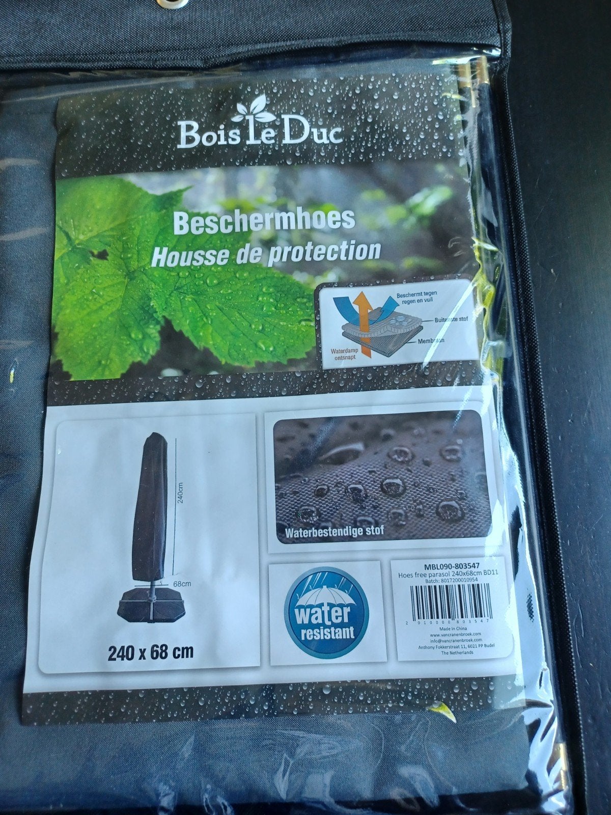 beschermhoes parasol, Tuin en Terras, Ophalen, Nieuw