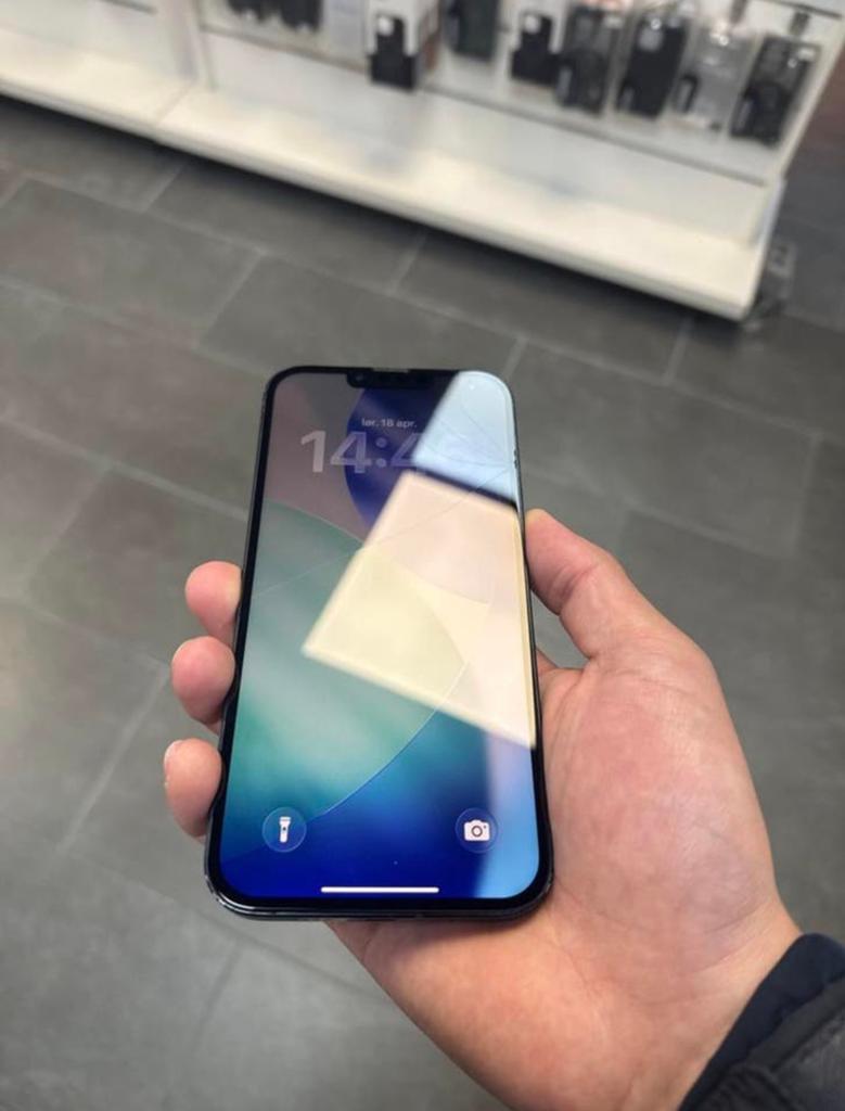 iPhone 14 Plus 128GB, nieuwe scherm plus garantie(oude foto), Ophalen, IPhone 14 Plus, Blauw, Zonder simlock