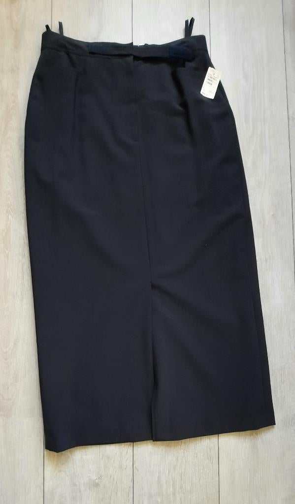 rok, Kleding | Dames, Rokken, Zwart, Maat 42/44 (L), Nieuw, Onder de knie
