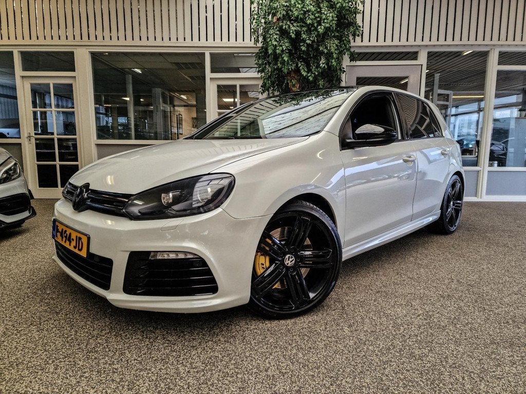 Volkswagen Golf R20 2.0 TSI R 4Motion DSG LEDER, Auto's, Volkswagen, Euro 5, Gebruikt, Zwart, 4 cilinders