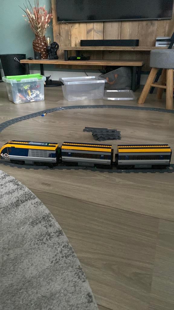 Lego trein, Overige merken, Ophalen of Verzenden, Zo goed als nieuw, Gelijkstroom