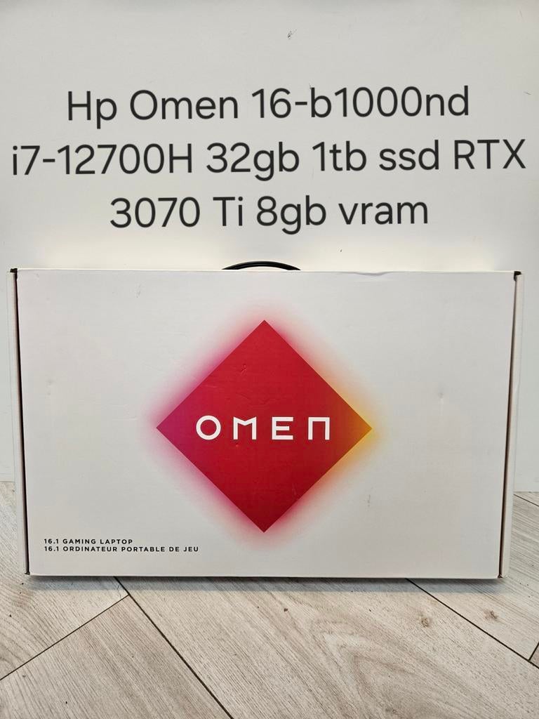 Nieuw: Hp Omen 16 i7-12700H 32gb 1tb SSD RTX 3070 Ti, Nieuw, Ophalen of Verzenden, Omenstaat 7, Info@hp.com