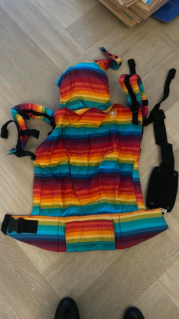 Tula pre school draagzak, Kinderen en Baby's, Babydragers en Draagdoeken, Overige merken, Buik of Rug, Ophalen of Verzenden, Zo goed als nieuw