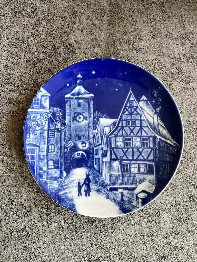 Royal Bavaria Wandbord 1977 - Rothenburg o. d. Tauber, Antiek en Kunst, Ophalen of Verzenden