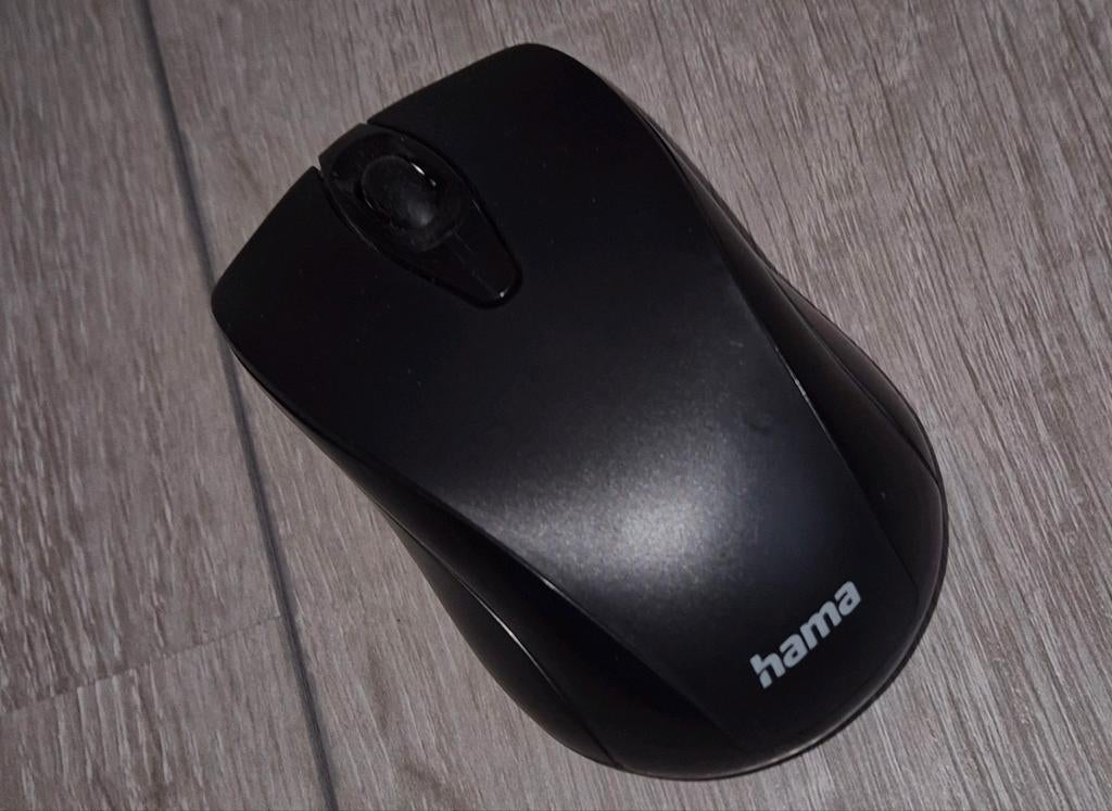 HAMA AMW-300 Draadloze Muis - 4 Knoppen, Rechtshandig, Muis, Gebruikt, Ergonomisch