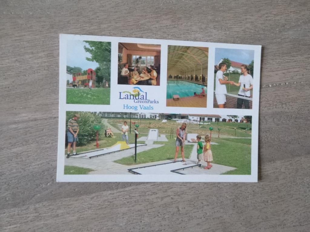 Hoog Vaals, Landal greenparks, zwembad/midgetgolf, Ophalen of Verzenden, 1980 tot heden, Gelopen, Limburg