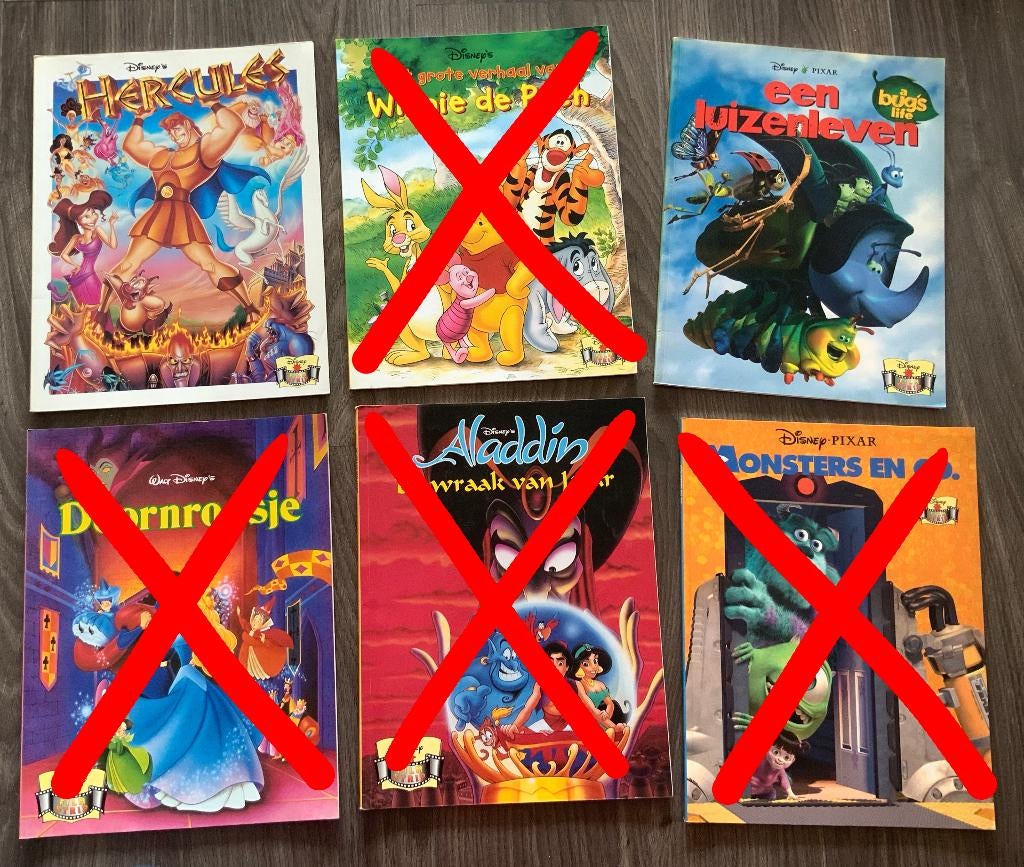 Disney filmstrips, Boeken, Gelezen, Ophalen of Verzenden, Disney, Meerdere stripboeken
