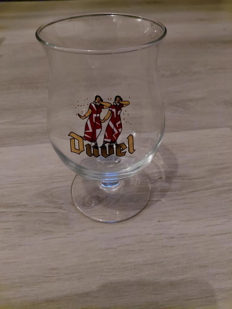 Duvel glas 2004, Ophalen of Verzenden, Zo goed als nieuw, Glas of Glazen, Duvel