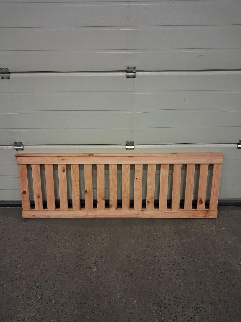 Geïmpregneerd tuinhekje 180 x 60 cm, Tuin en Terras, Ophalen of Verzenden, Zo goed als nieuw, Hout, Tuinhek