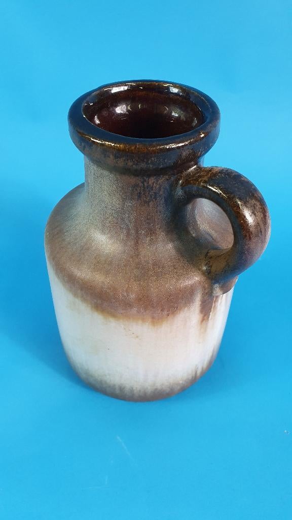 Vintage vaas, fat lava Scheurich 414-16, Europ Keramik. 7B10, Ophalen of Verzenden