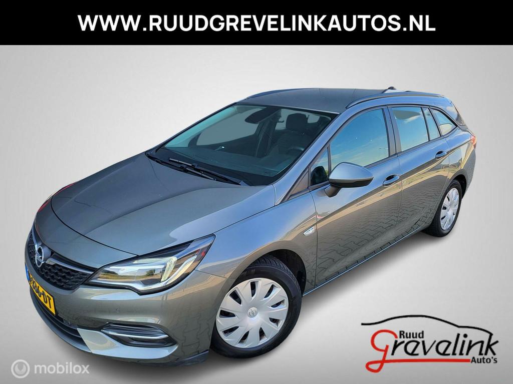 Opel Astra Sports Tourer 1.2 110 PK H6 Navi Trekhaak Pdc V+A, Auto's, Voorwielaandrijving, 65 €/maand, Stof, Gebruikt