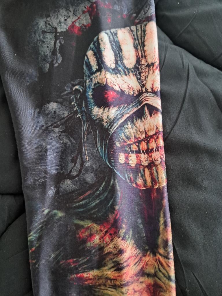 Iron Maiden - Book of Souls legging, Legging, Verzenden, Zwart, Nieuw