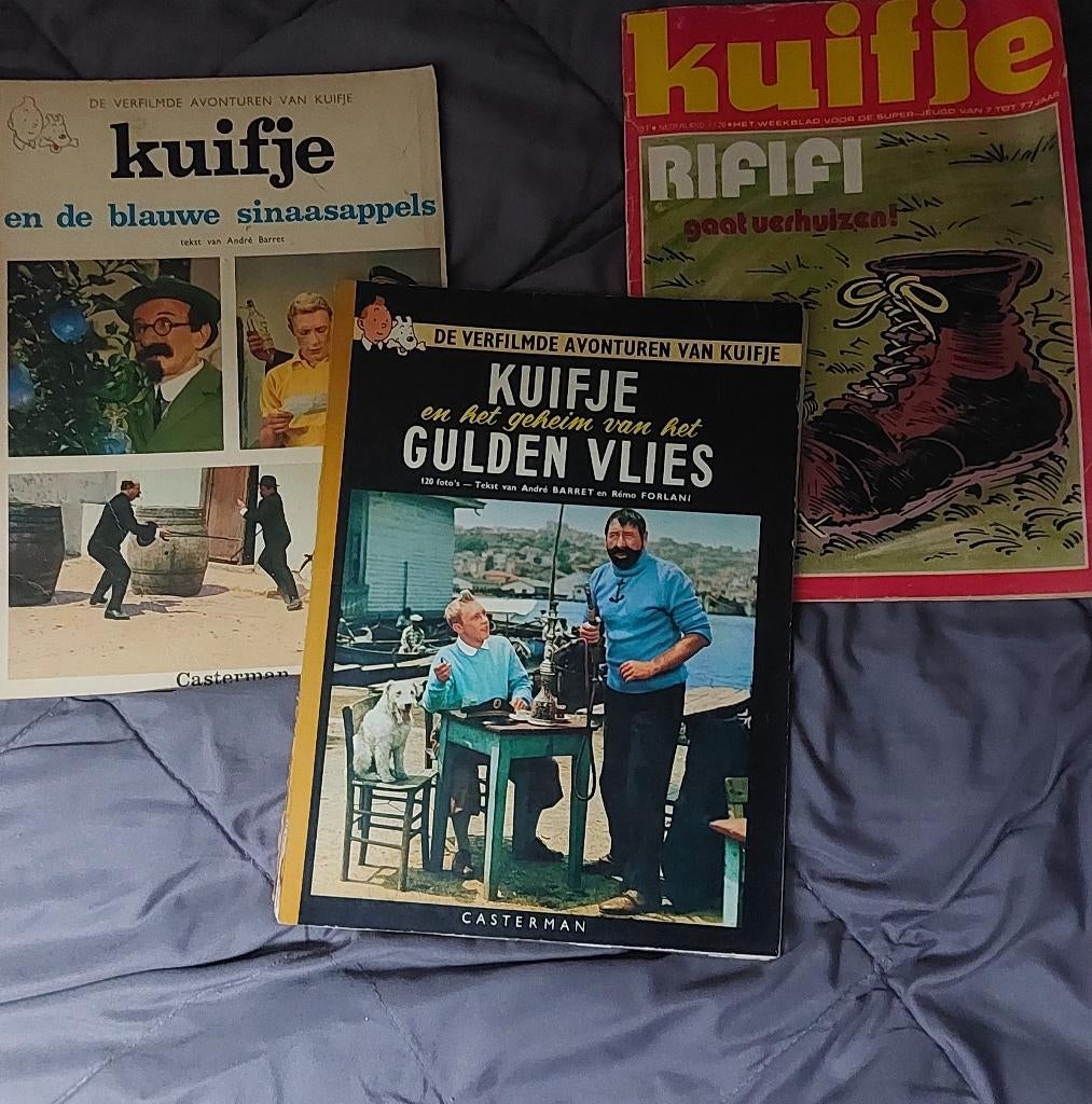 kuifje, Boeken, Stripboeken, Gelezen, Ophalen of Verzenden, Meerdere stripboeken, Hergé
