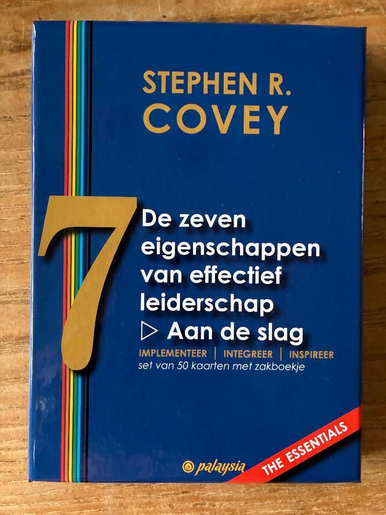 Stephen Covey - De zeven eigenschappen effectief leiderschap, Boeken, Ophalen of Verzenden, Zo goed als nieuw, Stephen R. Covey