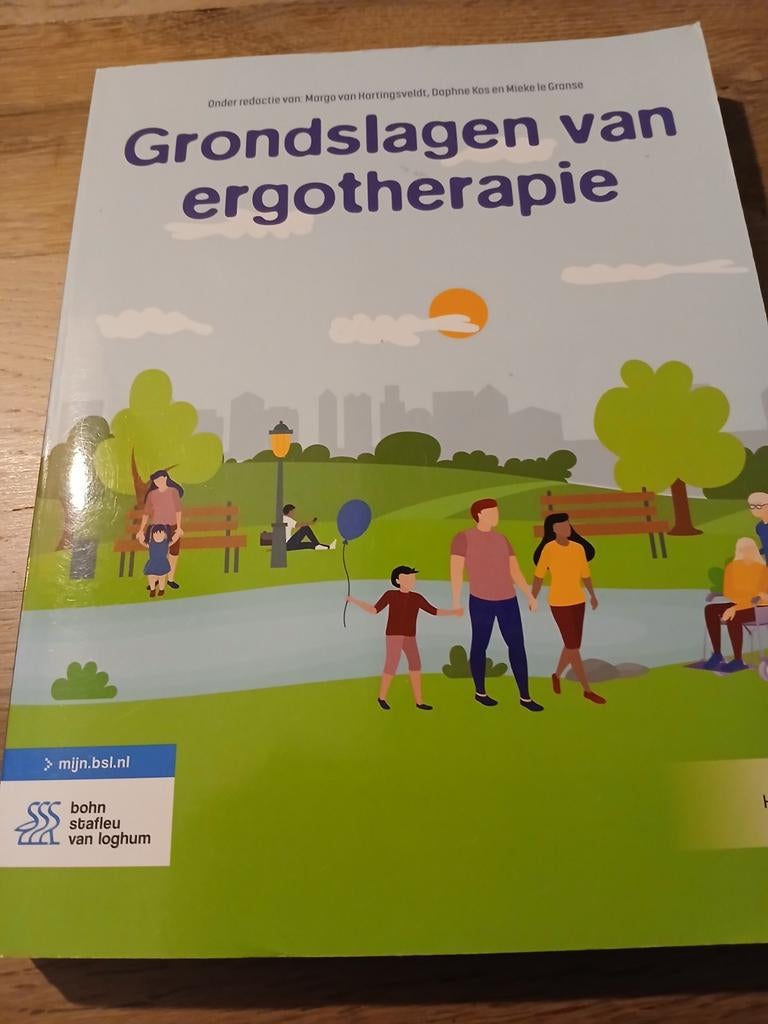 Grondslagen van Ergotherapie, Boeken, Studieboeken en Cursussen, Zo goed als nieuw, HBO, Beta, Ophalen of Verzenden