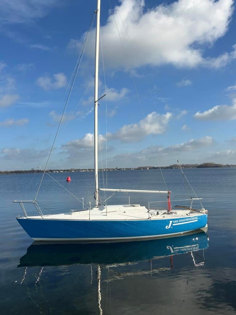 J24 NED285 [In prijs verlaagd], Ophalen, Gebruikt, Buitenboordmotor, Polyester