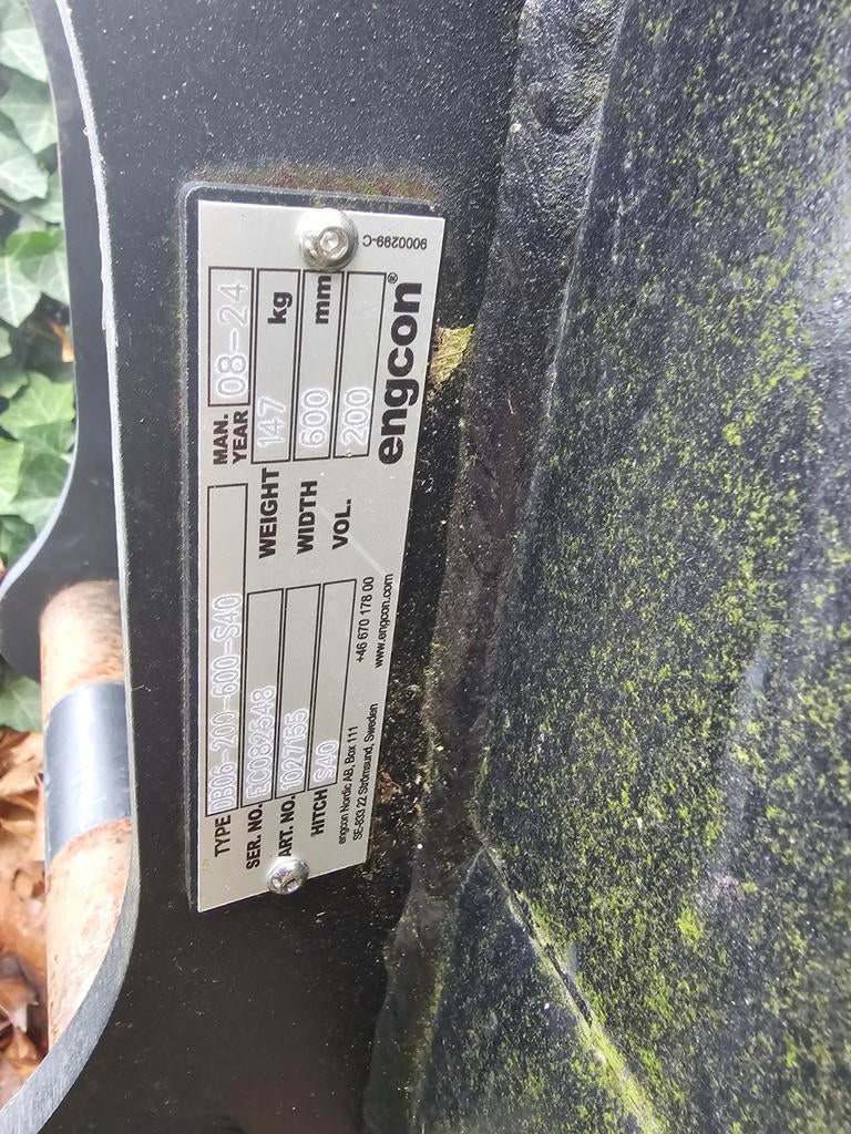 Engcon graaf bak, Zakelijke goederen, Ophalen of Verzenden, Graafmachine