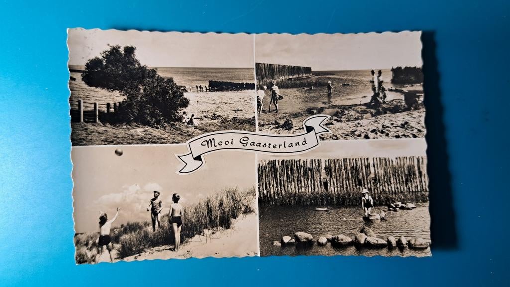 Gaasterland vierluik, Ophalen of Verzenden, 1940 tot 1960, Gelopen, Friesland