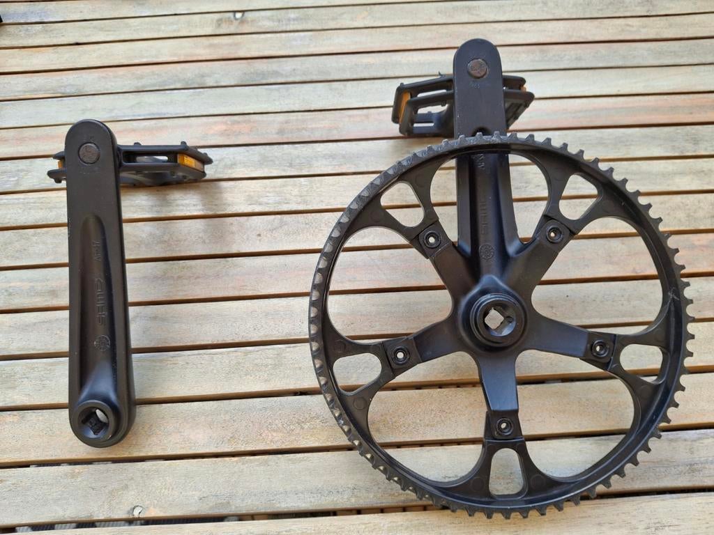 Cowboy C2 crankset, Fietsen en Brommers, Ophalen of Verzenden, Zo goed als nieuw