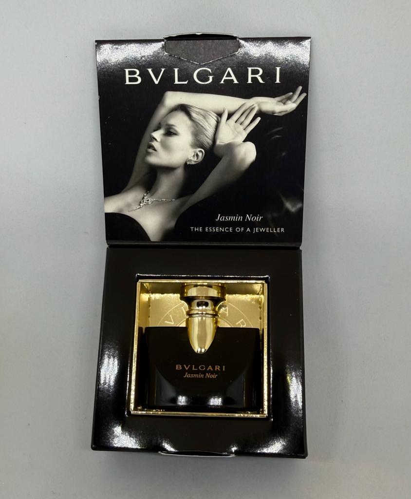 Luxe parfum miniatuur Jasmin Noir Bvlgari 5 ml eau de parfum, Ophalen of Verzenden, Nieuw, Miniatuur, Gevuld
