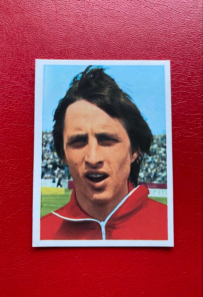 Johan Cruyff - Ajax - Voetbalplaatje 1973-74 - vanderhout, Verzamelen, Sportartikelen en Voetbal, Ophalen of Verzenden, Nieuw