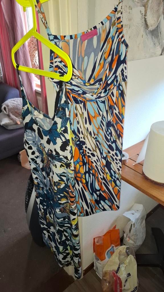 Zara Jurk met print, Kleding | Dames, Maat 38/40 (M), Overige kleuren, Zara, Ophalen of Verzenden