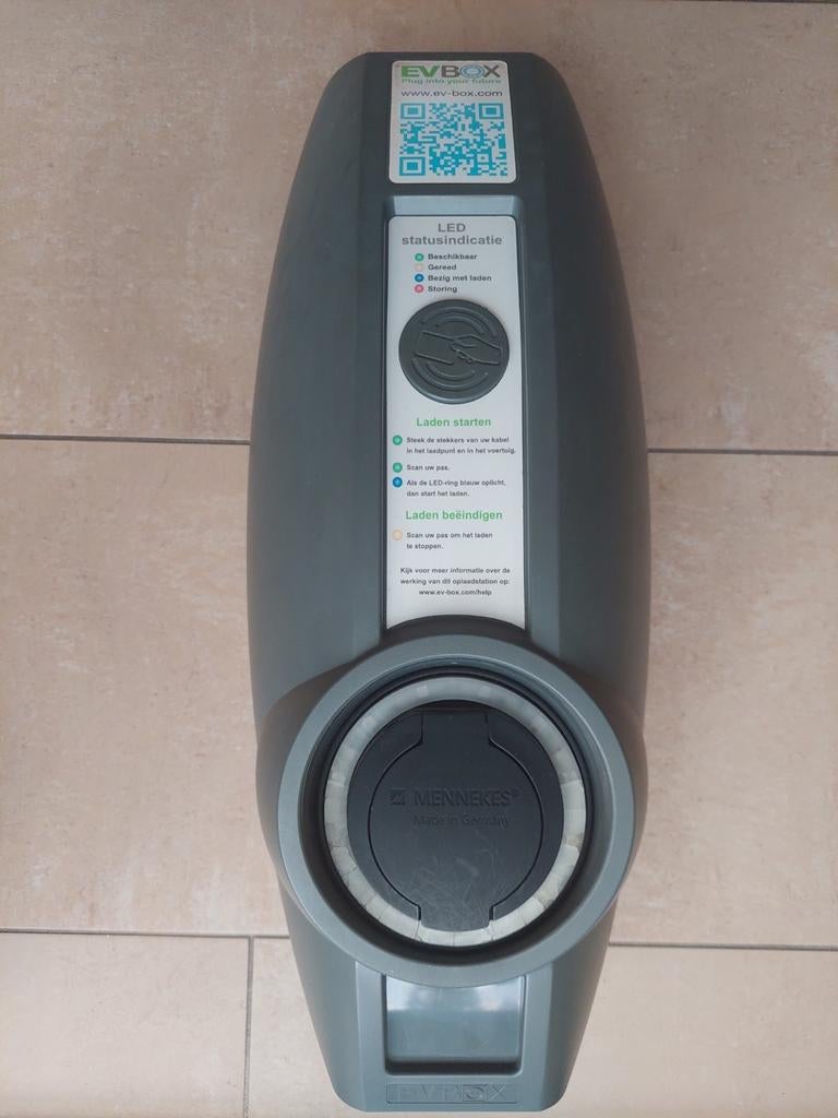 EVbox 3,7kW evt met paal, diverse types en kleuren, Ophalen of Verzenden, Gebruikt, Laadpaal