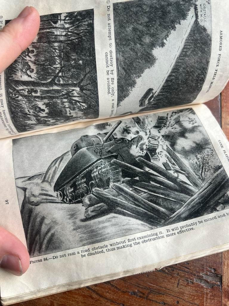 WO2 Amerikaans Tank Sherman voorschrift Schieten Tank 1942, Verzamelen, Militaria | Tweede Wereldoorlog, Verzenden, Duitsland