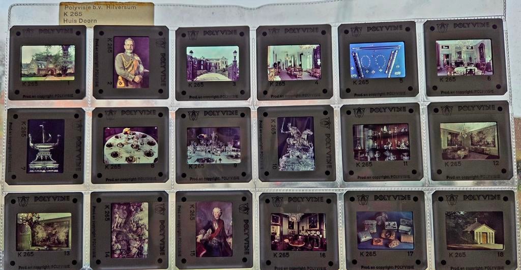 DIA,S van Huis Doorn van Duitse Keizer 24 stuks, Ophalen of Verzenden, Zo goed als nieuw, Overige onderwerpen