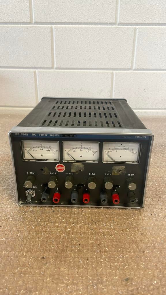 PHILIPS PE 1542 DC power supply 600.4100, Ophalen of Verzenden, Gebruikt