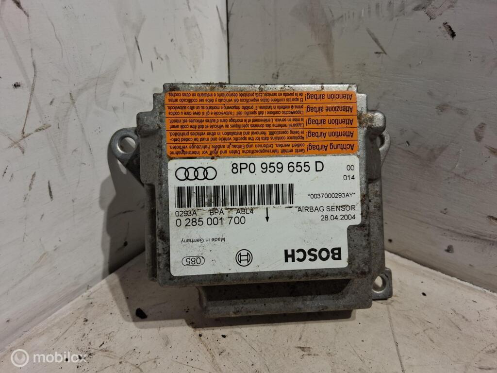 Airbag module Audi A3 8P 2.0 TDI  ('03-'12) 8P0959655D, Audi, Gebruikt, Audi, Ophalen of Verzenden
