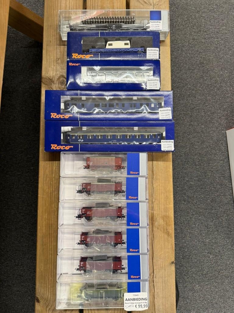 ROCO wagon aanbieding (nieuw), Gelijkstroom, Ophalen of Verzenden, Roco, Nieuw