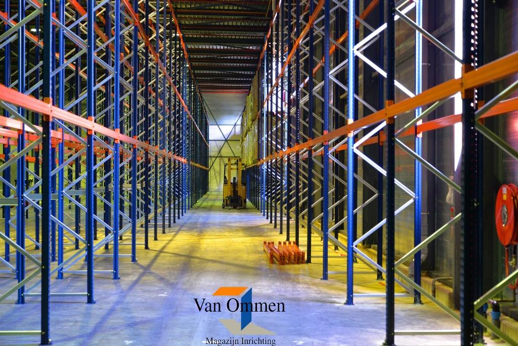 Partij gebruikte Mecalux palletstellingen stelling, Ophalen of Verzenden