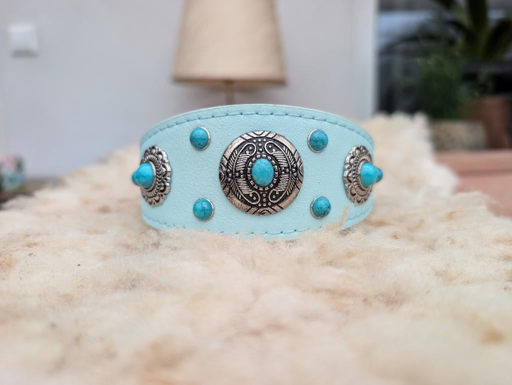 Windhonden halsband, Dieren en Toebehoren, Ophalen of Verzenden, Handgemaakt, Nieuw