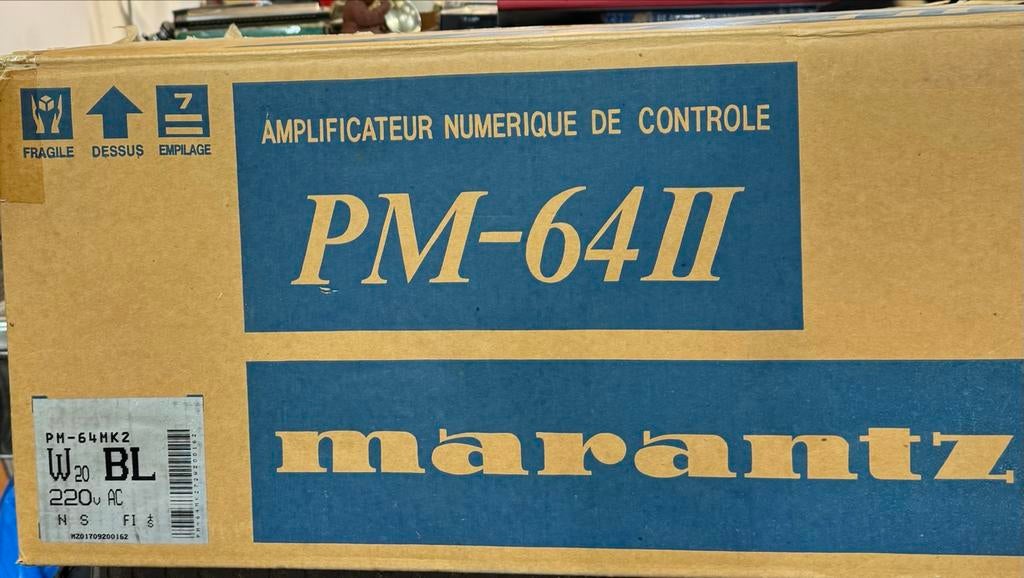 Marantz PM-64 MK2  Versterker, Gebruikt, ., 60 tot 120 watt, .