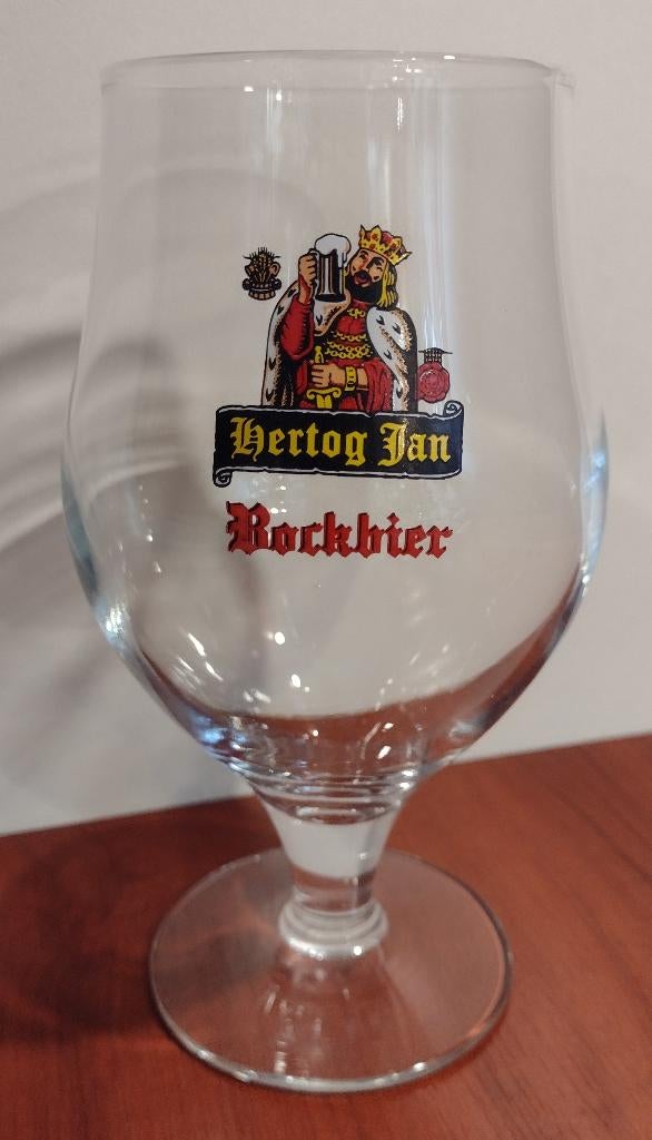 Oud Hertog Jan Bockbier Glas 35cl. (G1), Ophalen of Verzenden, Gebruikt, Glas of Glazen, Hertog Jan