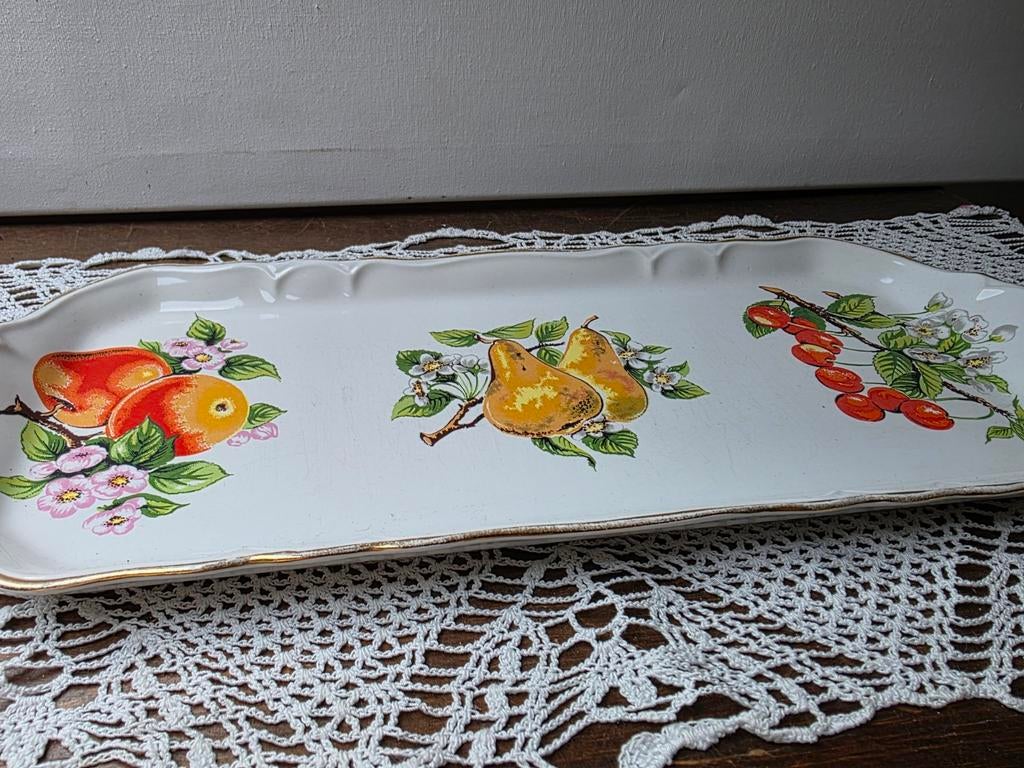 Franse schaal cakeschaal sandwiches cake etc, Ophalen of Verzenden